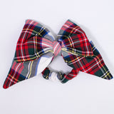 Elastico Bambina In Caldo Cotone Fantasia Scozzese Rosso Bambina CHUA EL-T1GAW19 - CHUA - LuxuryKids