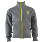 Felpa con Zip Grigio Bambino Polo Assn 47130-GREY - POLO ASSN - LuxuryKids