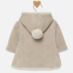 Giacca Con Cappuccio in maglia Neonata Mayoral 2304 - MAYORAL - LuxuryKids