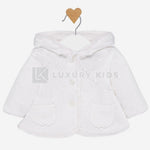 Giacca Con Cappuccio in maglia Neonata Mayoral 2304 - MAYORAL - LuxuryKids