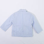 Giacca Elegante a Righe con Pochette Incorporata Neonato Minibanda M658 - MINIBANDA - LuxuryKids