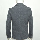 Giacca Elegante In Caldo Cotone Grigio Bambino Sarabanda L371 - SARABANDA - LuxuryKids