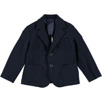 Giacca In Punto Milano Elasticizzata Blu Bambino MANUELL&FRANK MF6114B - MANUELL&FRANK - LuxuryKids