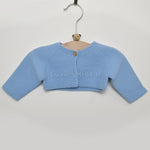 Giacchino Corto Elegante  Celeste Neonati TARTALETA A3902C-00 - TARTALETA - LuxuryKids