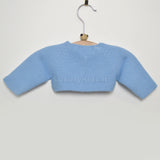 Giacchino Corto Elegante  Celeste Neonati TARTALETA A3902C-00 - TARTALETA - LuxuryKids