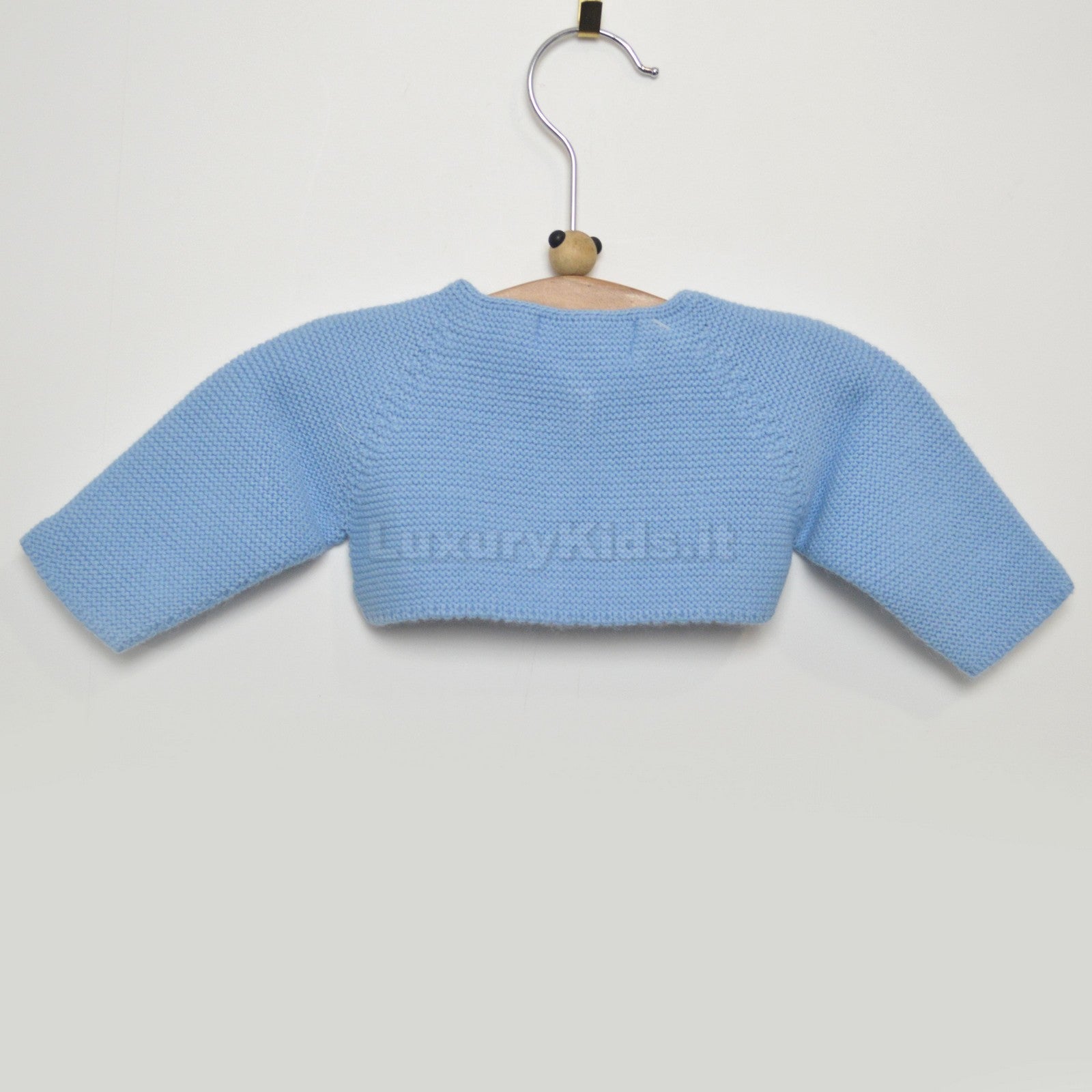 Giacchino Corto Elegante  Celeste Neonati TARTALETA A3902C-00 - TARTALETA - LuxuryKids