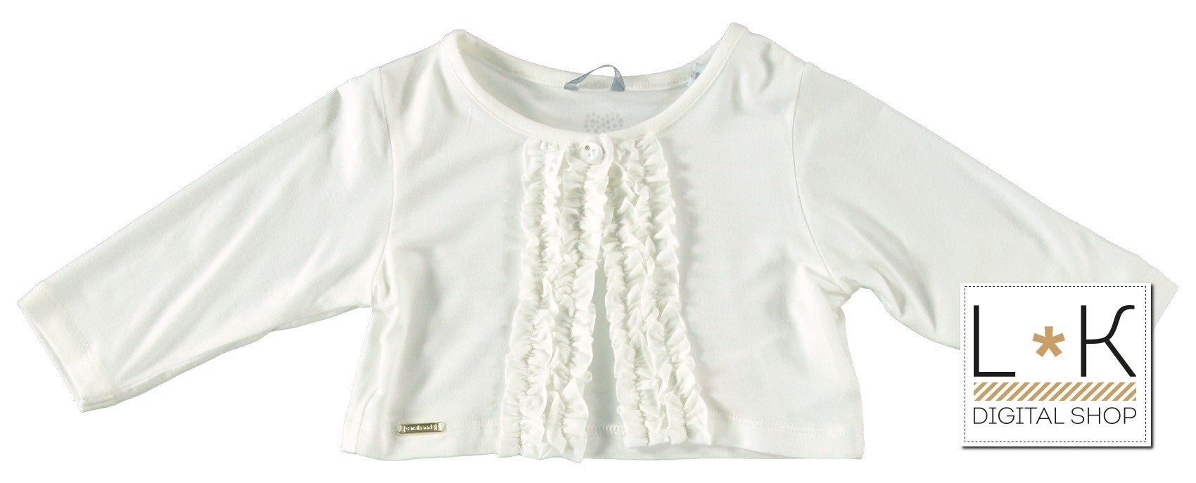 Giacchino Rouches Cotone Bambina Sarabanda U564 - SARABANDA - LuxuryKids