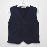 Gilet Blu in Misto Lana Per Bambino Dr.Kids 569 - DR.KID - LuxuryKids
