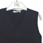 Gilet Blu in Misto Lana Per Neonato Dr.Kids 569 - DR.KID - LuxuryKids
