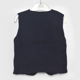 Gilet Blu in Misto Lana Per Neonato Dr.Kids 569 - DR.KID - LuxuryKids