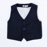 Gilet Elegante a Righe Nero Neonato Patachou  2133527 - PATACHOU - LuxuryKids