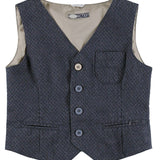 Gilet Elegante Blu Bambino Sarabanda T390 - SARABANDA - LuxuryKids