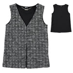 Gilet In Tessuto Modello Chanel Bambina Sarabanda K470 - SARABANDA - LuxuryKids