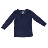 Girocollo con Paillettes Bambina Blu Sarabanda L463 - SARABANDA - LuxuryKids