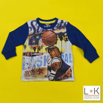 Girocollo con Stampa Neonato Sarabanda Q862 - SARABANDA - LuxuryKids