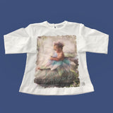 Girocollo in Caldo Cotone Bianco Neonata Fun&Fun FNNTS6568 - FUN&FUN - LuxuryKids