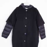 Giubbotto E Cappotto Nero Bambina Fun&Fun CHJJK9593 - FUN&FUN - LuxuryKids