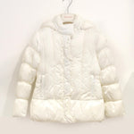 Giubbotto Imbottito Bianco Bambina Sarabanda D474 - SARABANDA - LuxuryKids