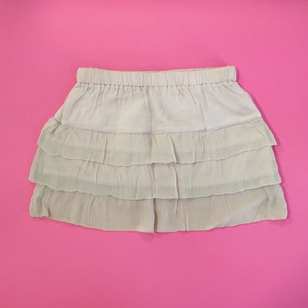 Gonna con Balze Bambina Rosa Sarabanda D229 - SARABANDA - LuxuryKids