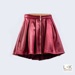 Gonna con Zip Avanti Bambina Bordeaux Fun&Fun FNJSK9723 - FUN&FUN - LuxuryKids