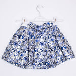 Gonna Elegante con Fantasia Blu-Argento Bambina Fun&Fun FNBSK9012 - FUN&FUN - LuxuryKids