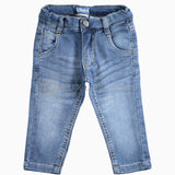Jeans Morbido Lavaggio Medio Neonato Sarabanda J149 - SARABANDA - LuxuryKids