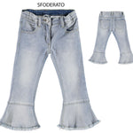 Jeans Slim Fit Bambina A Trombetta Sarabanda W245 - SARABANDA - LuxuryKids