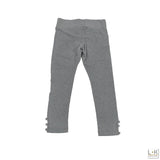 LEGGINGS MODA Grigio Bambina  FIX DESIGN DN6100-01 - FIX DESIGN - LuxuryKids