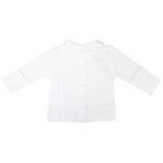 Maglia Caldo Cotone Con Colletto Cuori Panna Neonata Minibanda L739 - MINIBANDA - LuxuryKids