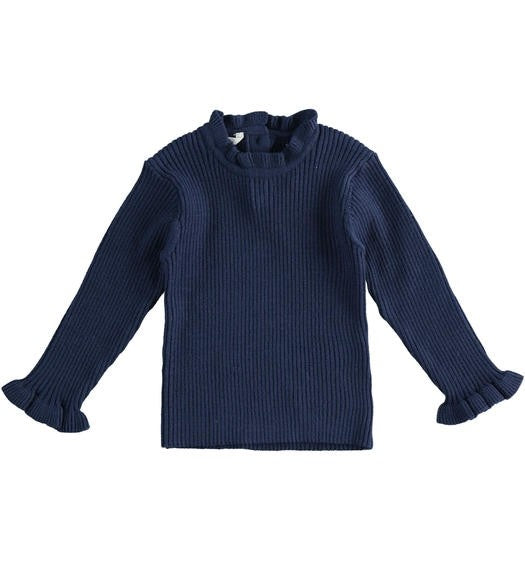 Maglia in Caldo Cotone a costine Neonata MINIBANDA 1743 - MINIBANDA - LuxuryKids