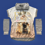 Maglioncino con Maniche e Scaldacollo Bambina Grigio Fun&Fun FUNBDR1749 - FUN&FUN - LuxuryKids