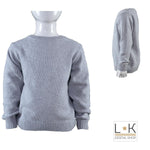 Maglioncino in Misto Lana Grigio Bambino Dr.Kids R01DK536 - DR.KID - LuxuryKids