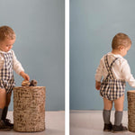 Pagliaccetto con camicia Neonato PALOMA DE LA O BI7PT1 - PALOMA DE LA O - LuxuryKids