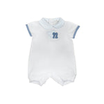 Pagliaccetto in Cotone Neonato Nanan Celeste E16024106 - NANAN - LuxuryKids