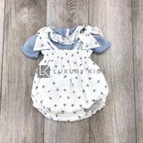 Pagliaccetto Intero Con Maglia In Filo Con Api Neonata PALOMA DE LA O MV9P22 - PALOMA DE LA O - LuxuryKids