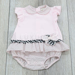 Pagliaccetto Intero Rosa Neonata Teto E Tatta PA220 - TETO E TATTA - LuxuryKids