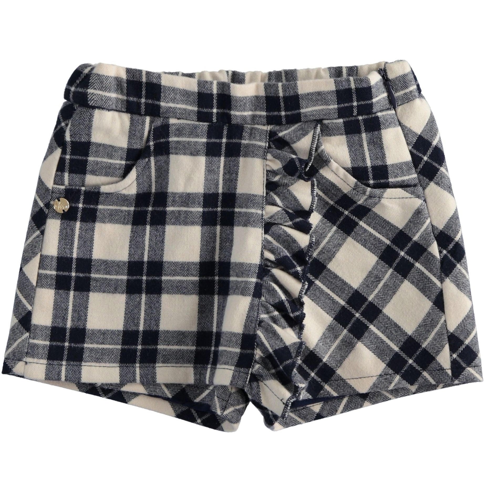 Pantagonna Invernale Fantasia A Quadri Neonata MINIBANDA 1758 - MINIBANDA - LuxuryKids