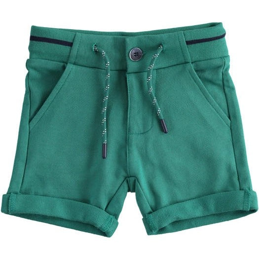 Pantaloncino Modello tuta Con Lacci verde Bambino SARABANDA 2546 - SARABANDA - LuxuryKids