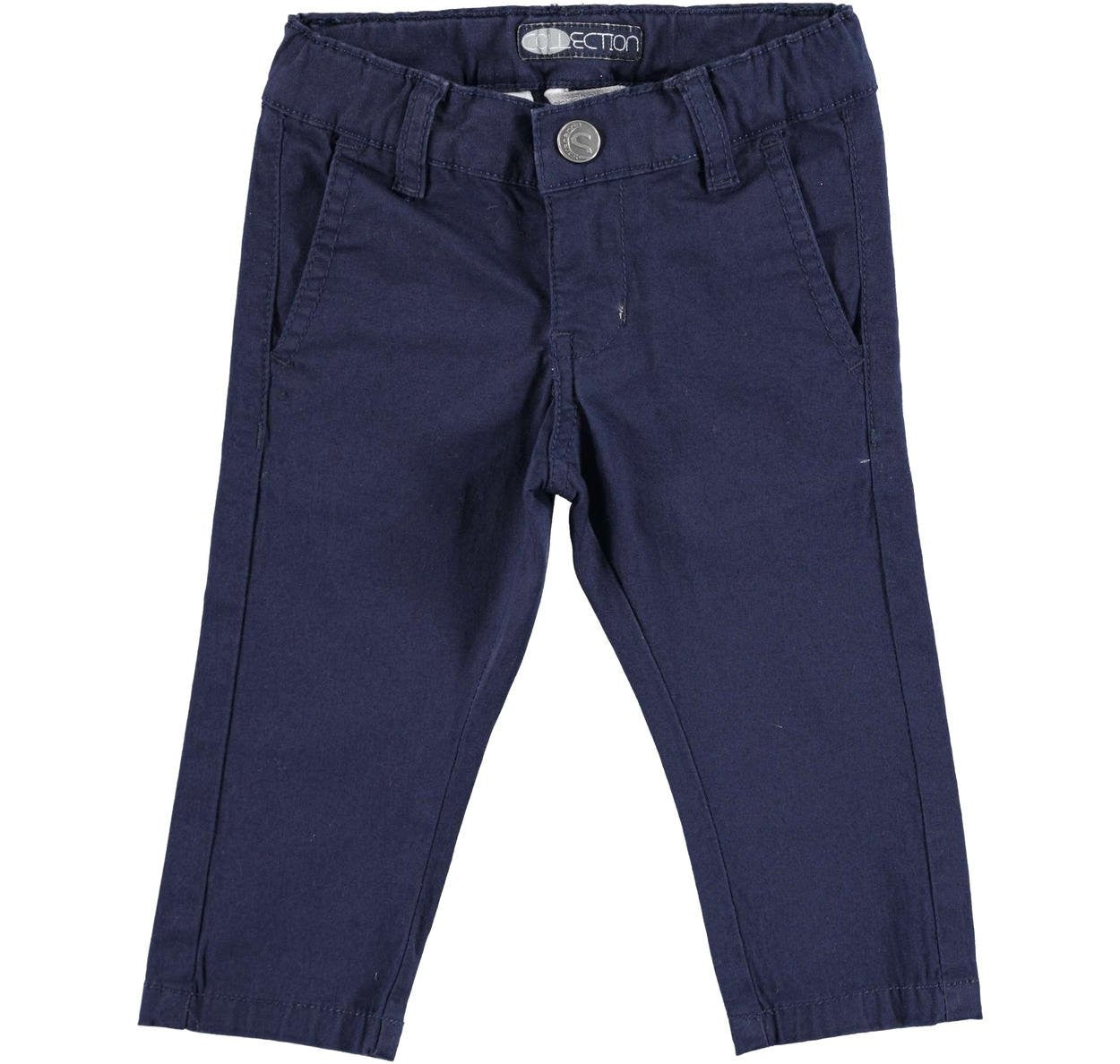 Pantalone Cotone Slim Fit  Blu Bambino Sarabanda U150 - SARABANDA - LuxuryKids