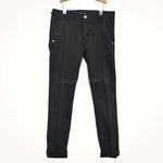 Pantalone Elegante in Caldo cotone Nero con Tasche America Per Bambino Manuell&Frank MP1000R - MANUELL&FRANK - LuxuryKids