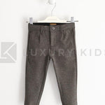 Pantalone In Caldo Cotone Fantasia Pied De Poule Neonato Sarabanda K155 - SARABANDA - LuxuryKids