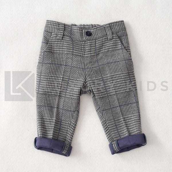 Pantalone In Panno Fantasia Bambino Manuell&Frank MF1092B - MANUELL&FRANK - LuxuryKids