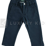 Pantalone In Twill Di Cotone Slim Fit Bambino Sarabanda K150 - SARABANDA - LuxuryKids
