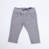 Pantalone Lungo Caldo Cotone Grigio Neonato SARABANDA T141 - SARABANDA - LuxuryKids