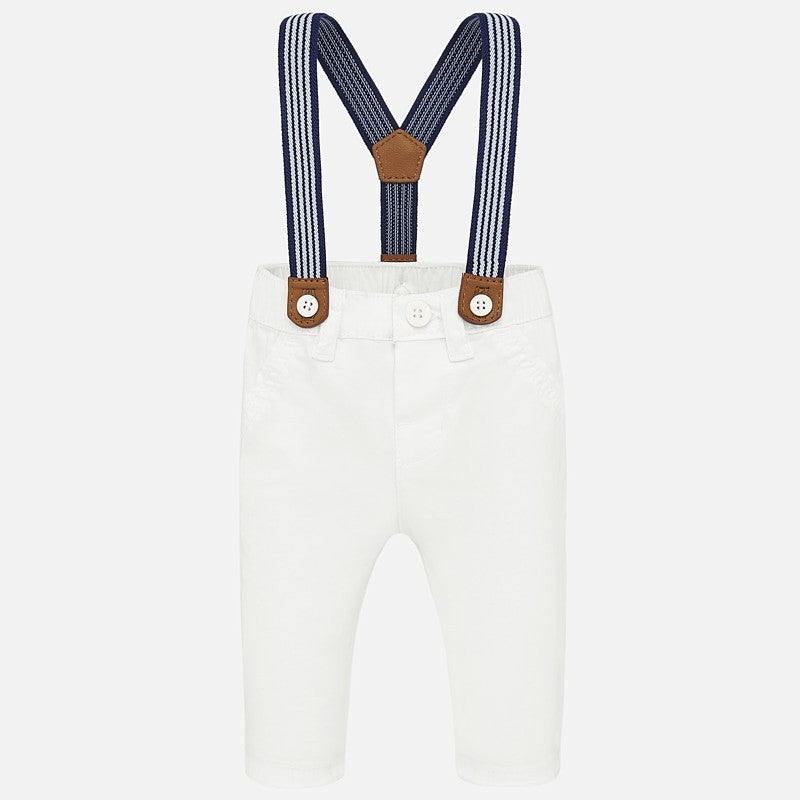 Pantalone lungo con bretelle Per Neonati Mayoral 1542 - MAYORAL - LuxuryKids