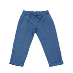 Pantalone Lungo In Cotone Denim Bambina DR KID DK416 - DR.KID - LuxuryKids