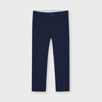 Pantalone Lungo Slim In Cotone Beige Bambino Mayoral 512P - MAYORAL - LuxuryKids