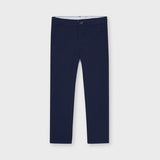 Pantalone Lungo Slim In Cotone Beige Bambino Mayoral 512P - MAYORAL - LuxuryKids