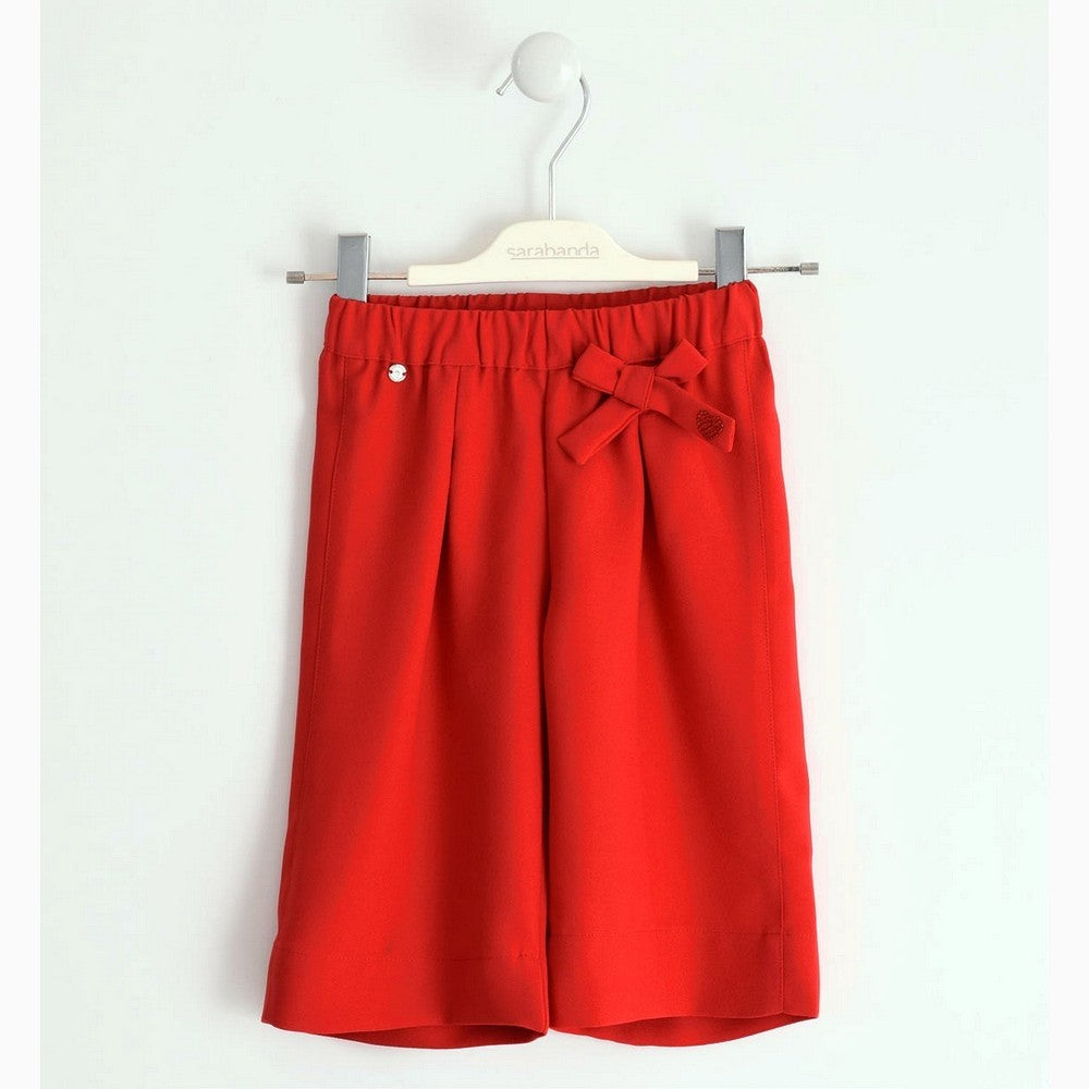 Pantalone modello palazzo in crêpe per Bambina J223 - SARABANDA - LuxuryKids