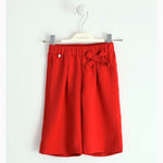 Pantalone modello palazzo in crêpe per Bambina J223 - SARABANDA - LuxuryKids